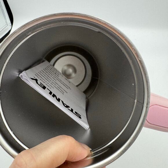 Stanley Quencher H2.0 Tumbler 40oz Cherry Blossom Pink Cup With Straw NIB - Picture 7 of 12